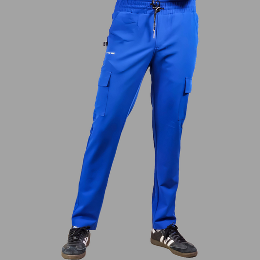 Pantalon Quirurgico Antifluido Hombre Azul Rey, Scrubs 300