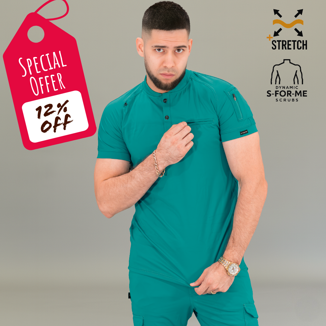 S-FOR-ME Scrubs Hombre 901 Super Stretch, Slim