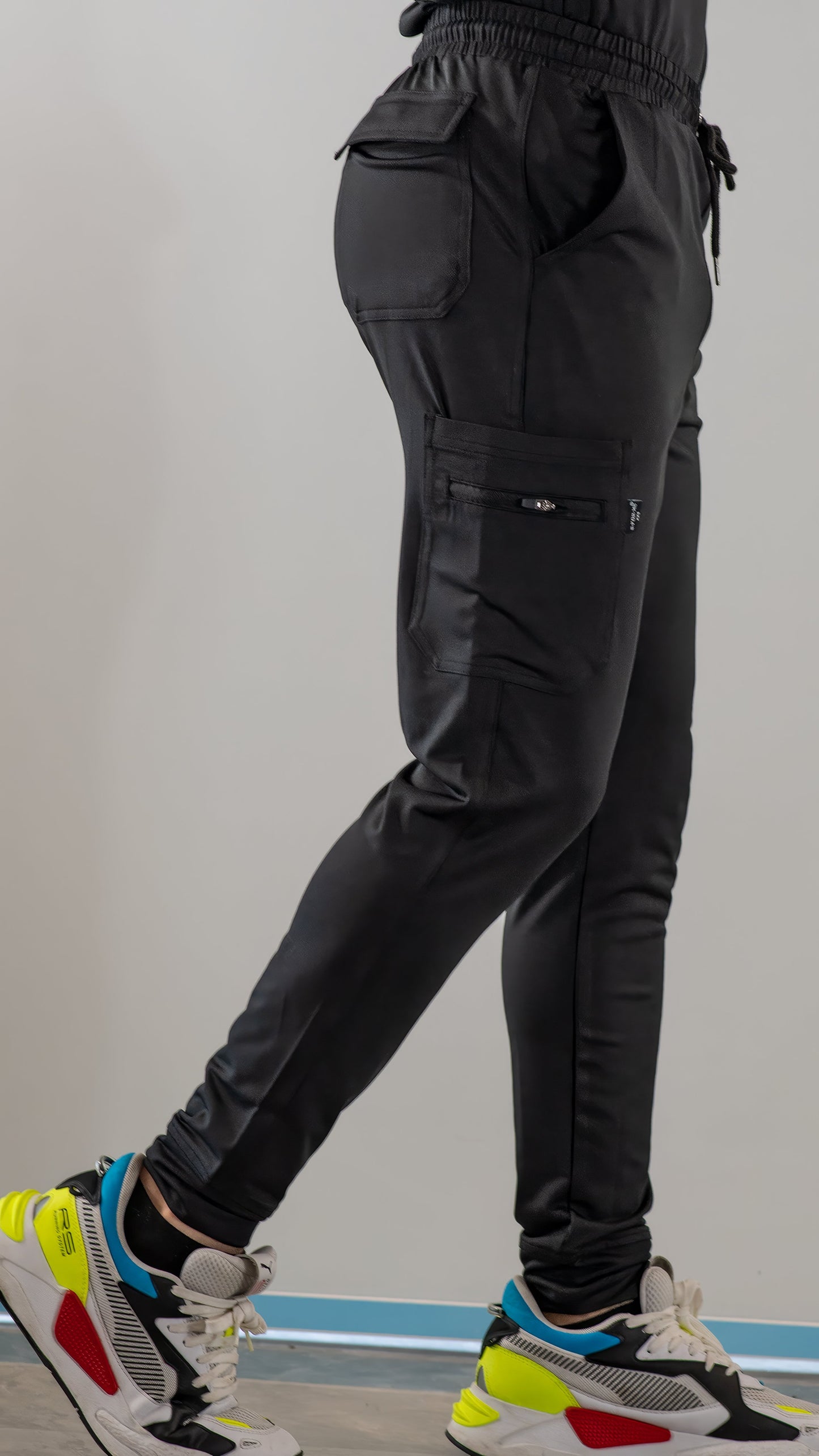 Jogger Quirurgico Hombre 901 Negro Super Stretch