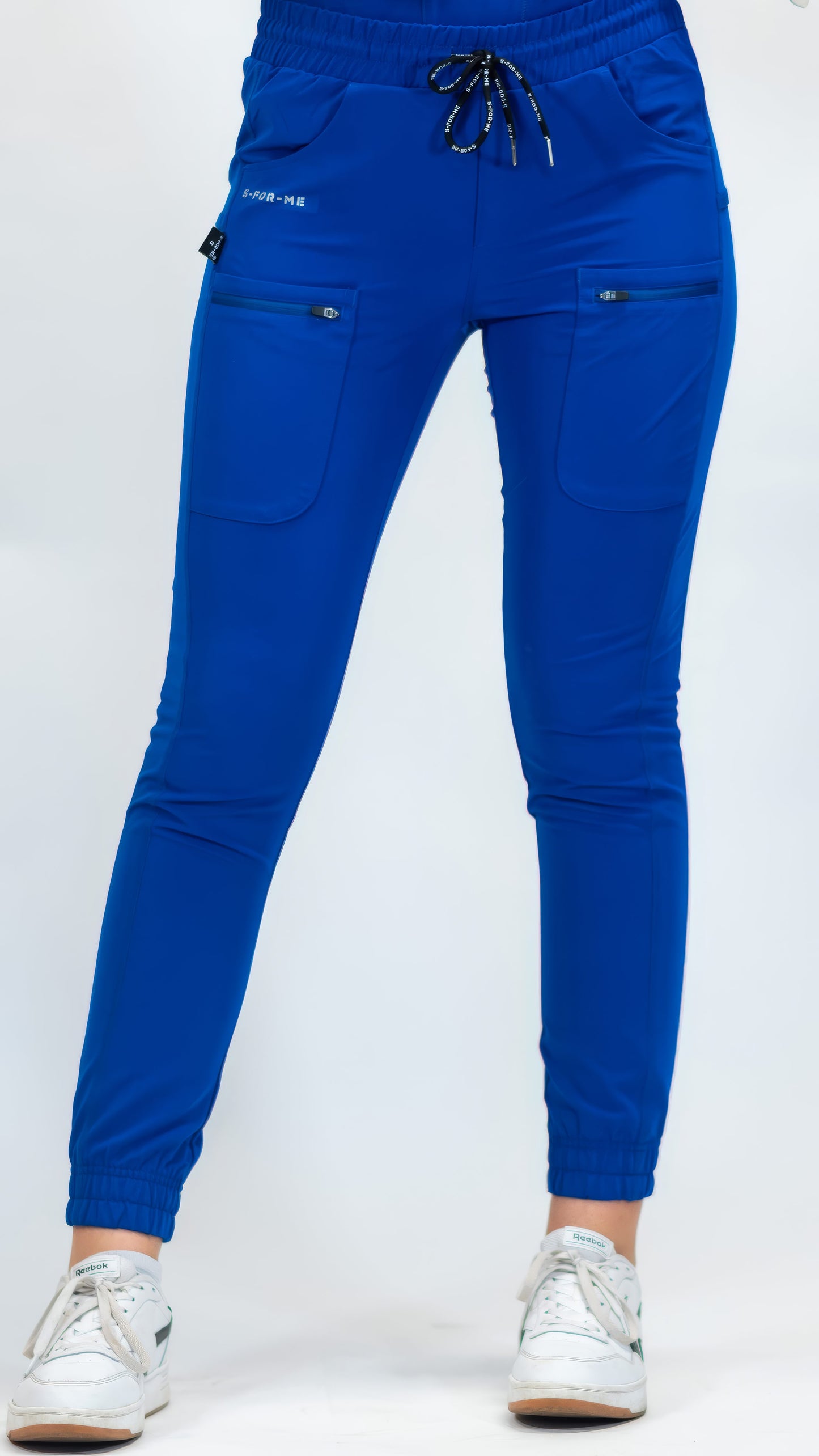 Jogger Quirúrgico Azul Rey Mujer, Scrubs Antifluido Est. 300