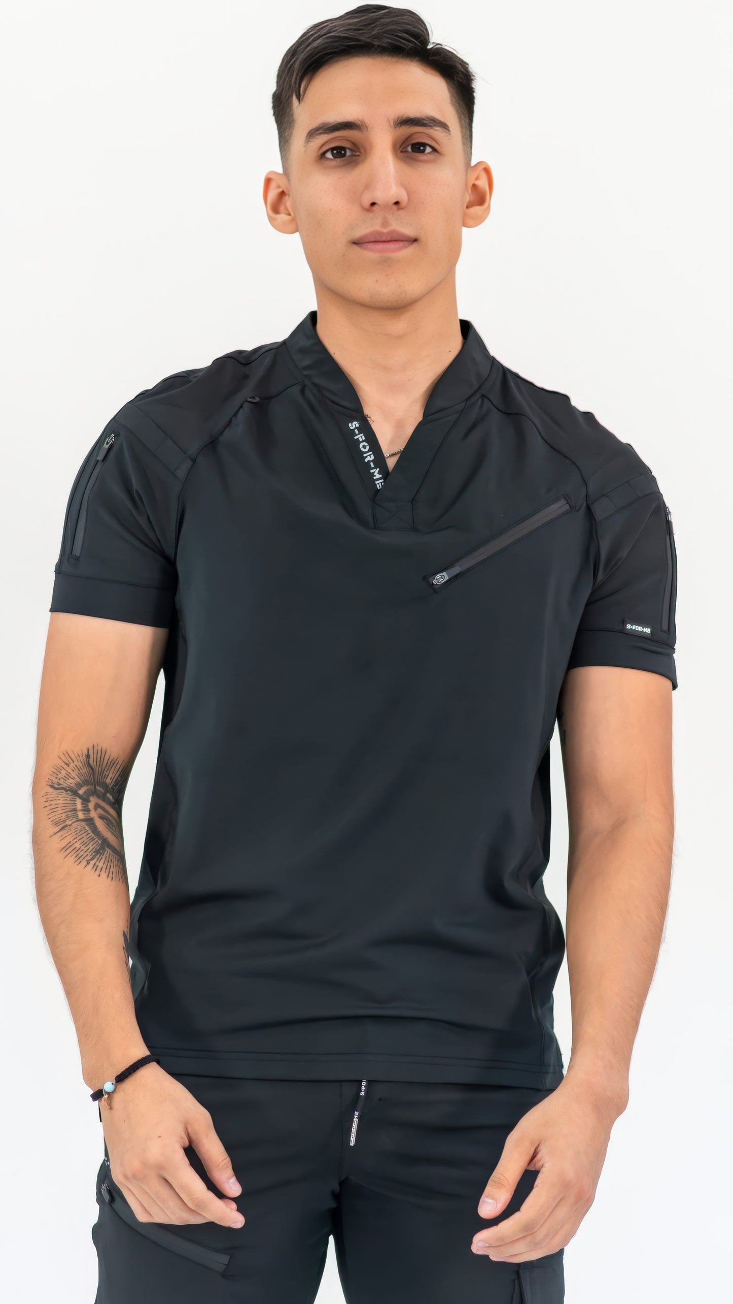 Filipina Quirúrgica Super Stretch Negra Hombre, Scrubs 905