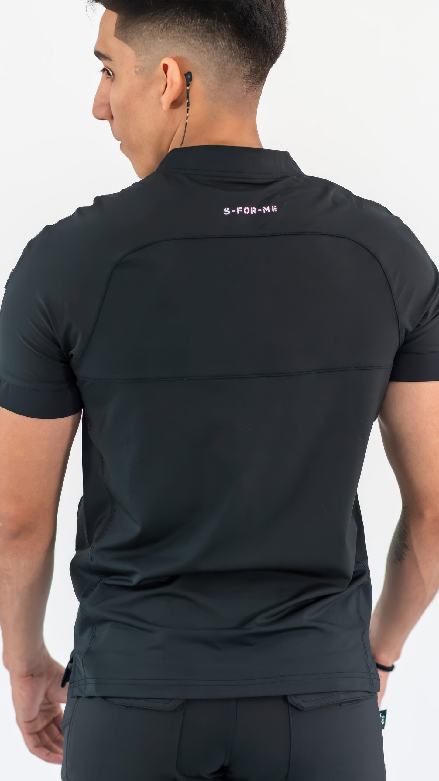 Filipina Quirúrgica Super Stretch Negra Hombre, Scrubs 905