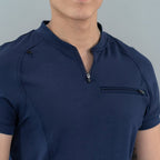 Filipina Médica 920 Azul Marino Super Stretch para Hombre