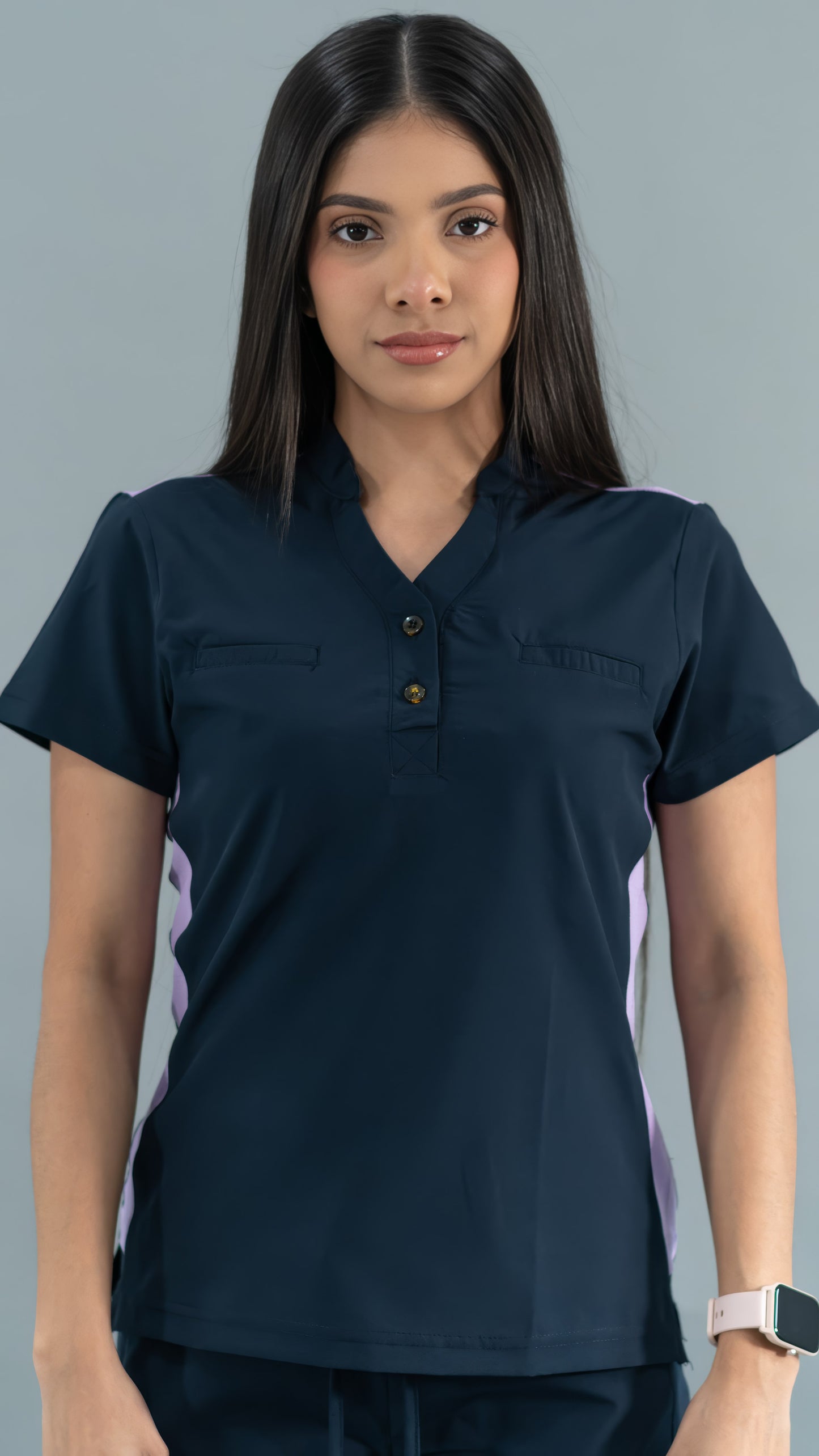 Filipina Quirúrgica Azul Mno/Lila Mujer, Scrubs 520