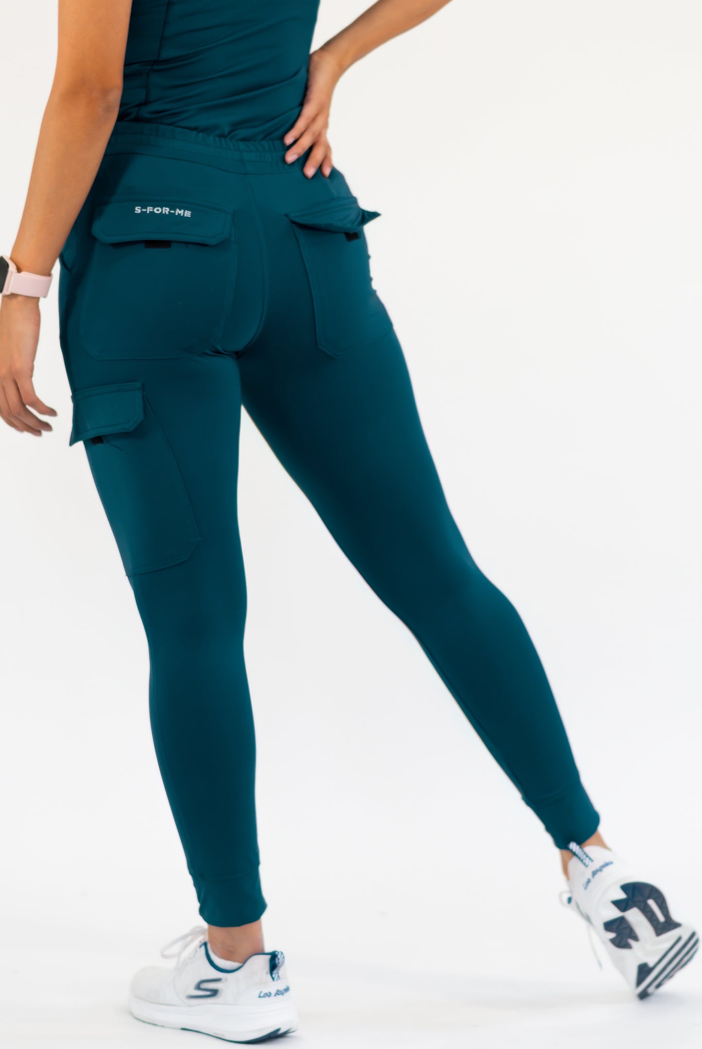 Jogger Quirúrgico Super Stretch Azul Caribe Mujer, Scrubs 905