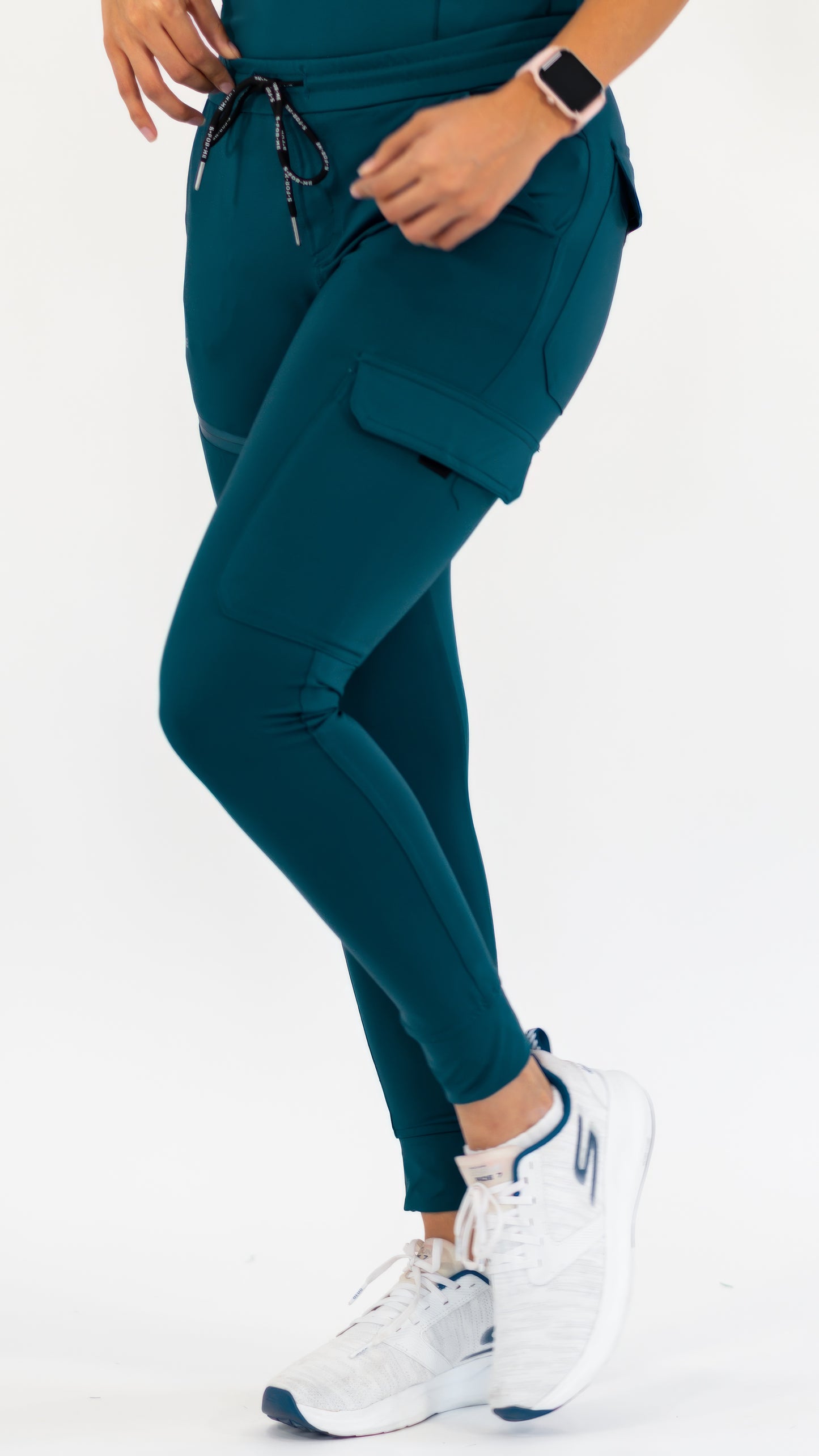 Jogger Quirúrgico Super Stretch Azul Caribe Mujer, Scrubs 905