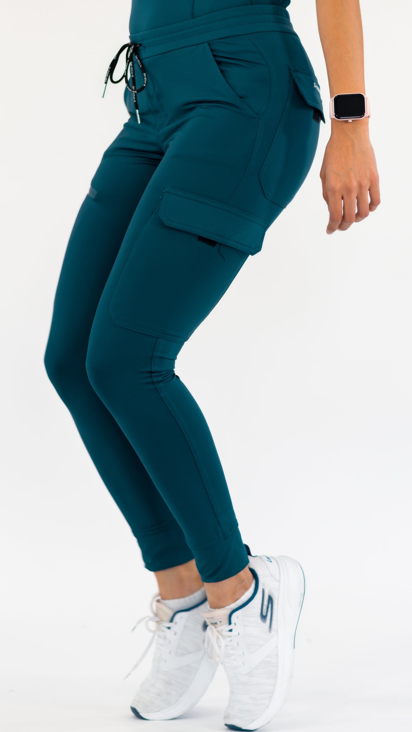 Jogger Quirúrgico Super Stretch Azul Caribe Mujer, Scrubs 905