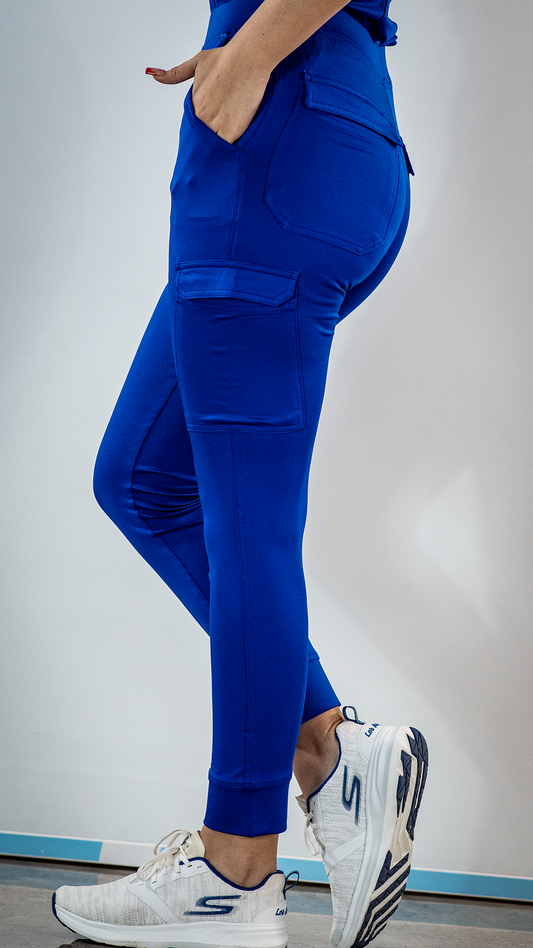 Jogger Quirurgico Mujer 901 azul rey