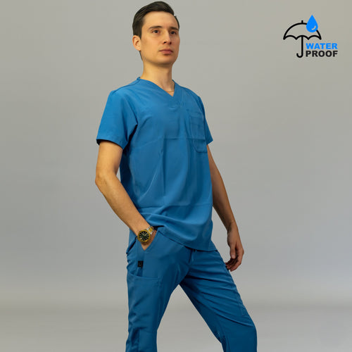 Filipina Hombre 530 Quirúrgica Azul Plumbago, Scrubs 530