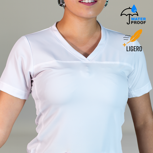 quirurgico blanco dama antifluido