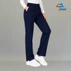 Pantalón 502 Pierna Amplia Quirúrgico Mujer Azul Marino Antifluido Relaxed