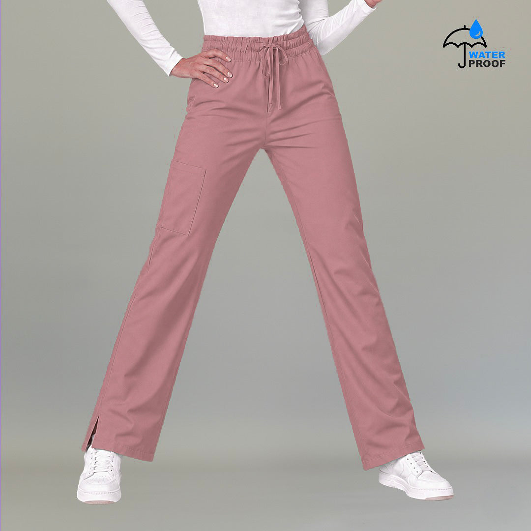 Pantalón Dark Pink 502 Pierna Amplia Quirúrgico Mujer Antifluido Relaxed