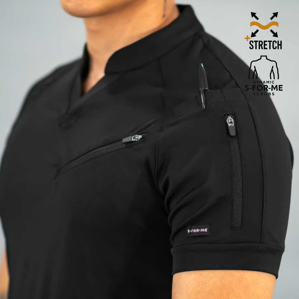 pijama quirúrgica negra