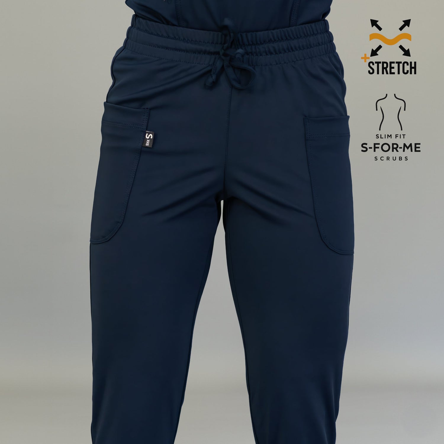 Pantalón quirúrgico dama azul marino 902 resistente al deslavado