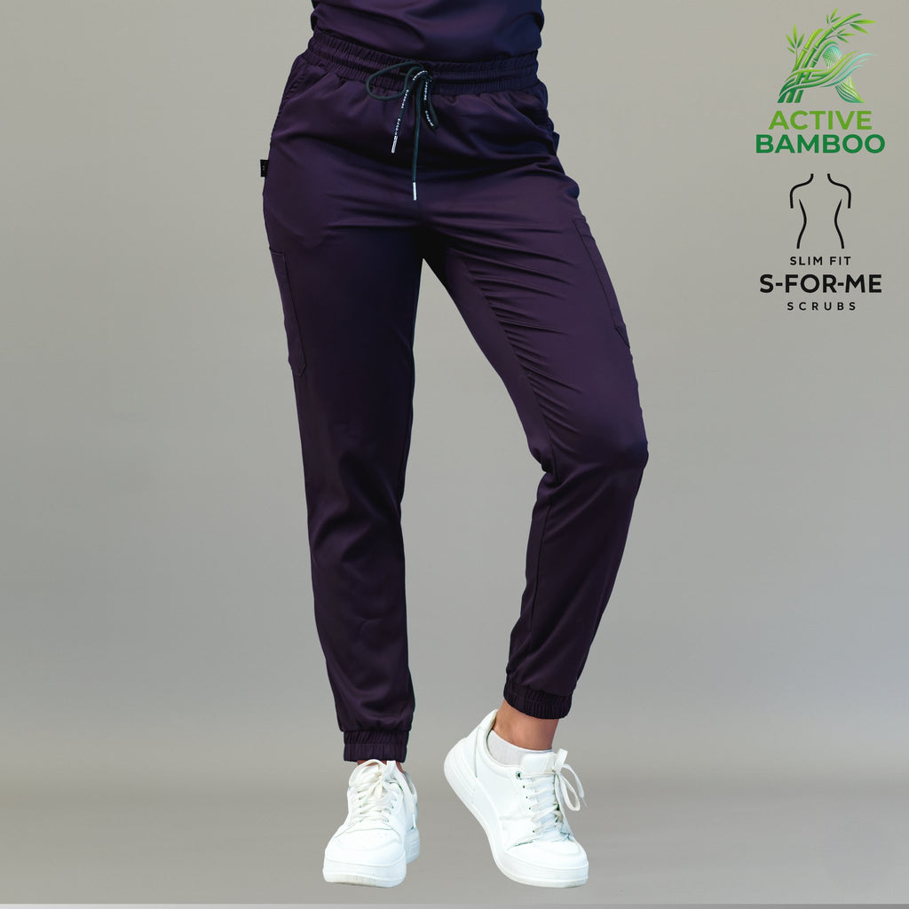 jogger bamboo mujer 511 uva vista posterior Sandel Medica