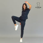 filipina bamboo mujer 511 azul marino uniforme medico Sandel Medica