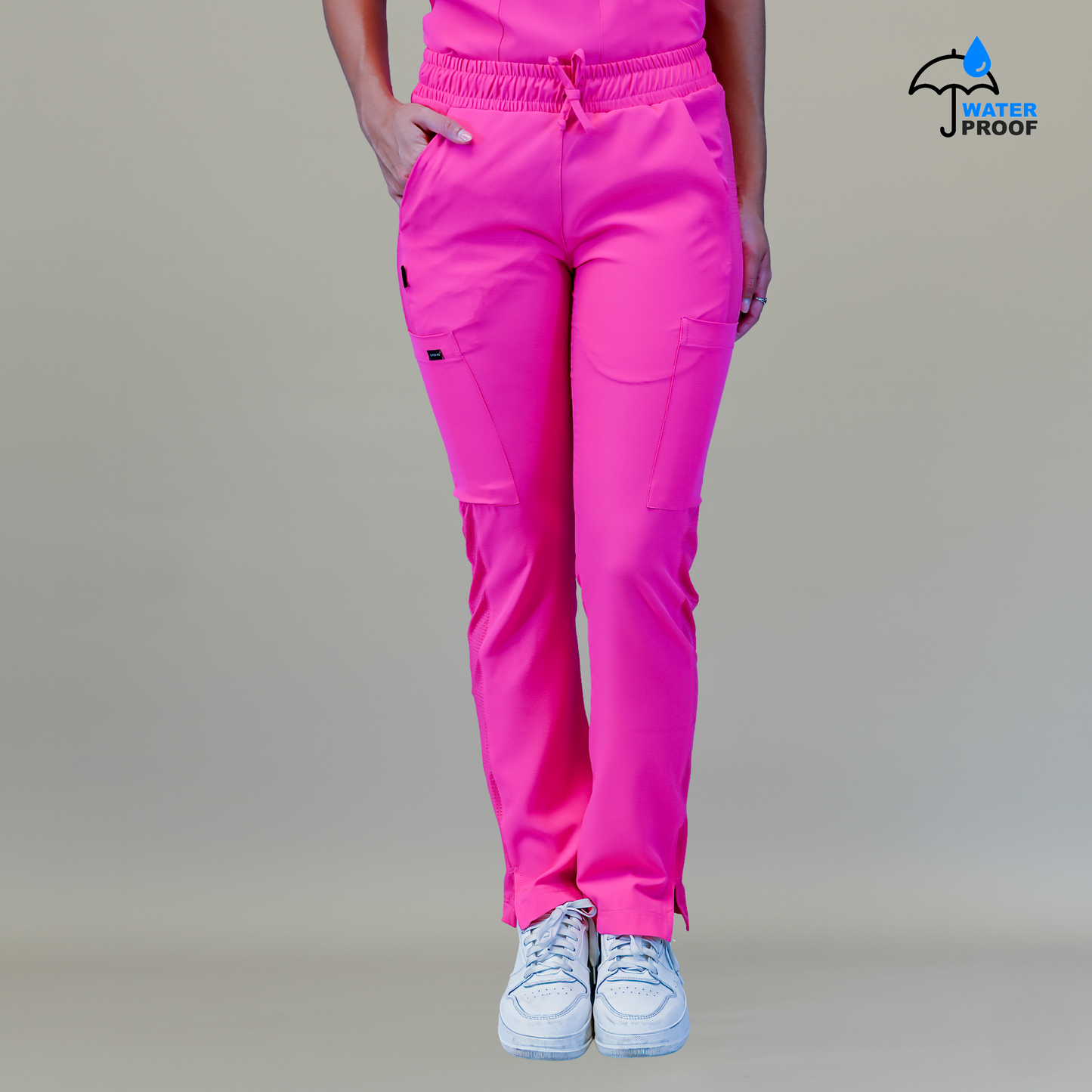 Pantalón Quirúrgico Mujer 530 Rosa Fiusha Relaxed - Scrubs 530