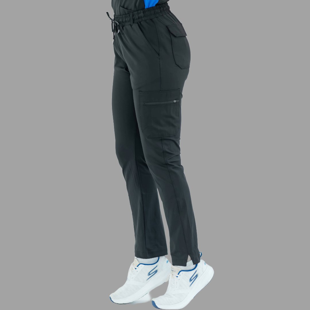 Pantalón Médico Quirúrgico para Mujer 930 Color Negro Superstretch