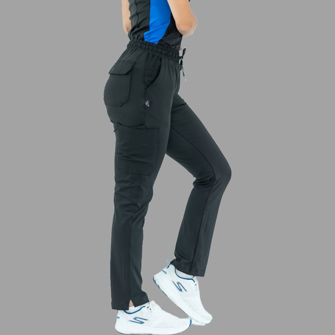 Pantalón Médico Quirúrgico para Mujer 930 Color Negro Superstretch