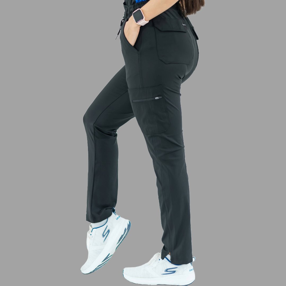 Pantalón Médico Quirúrgico para Mujer 930 Color Negro Superstretch
