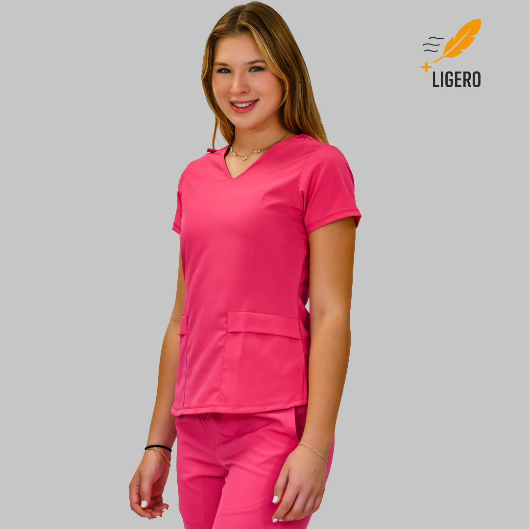 Filipina Quirúrgica Fiusha Mujer, Scrubs Est. 600 F.W (Uniformes Medicos)