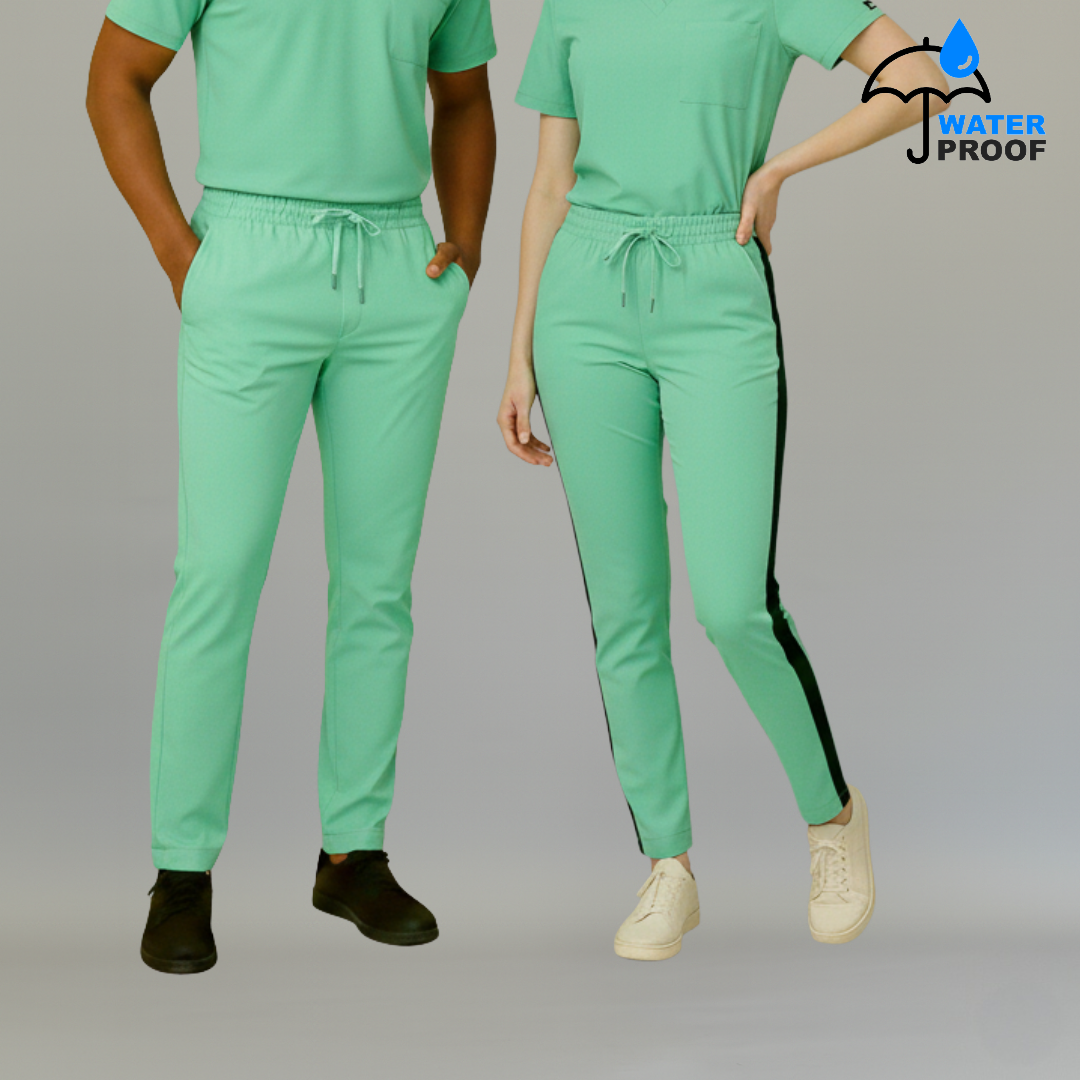 Pantalón Quirúrgico 500 Unisex Basic Azul Agua Antifluido-cloro resistente Scrubs 500 FW