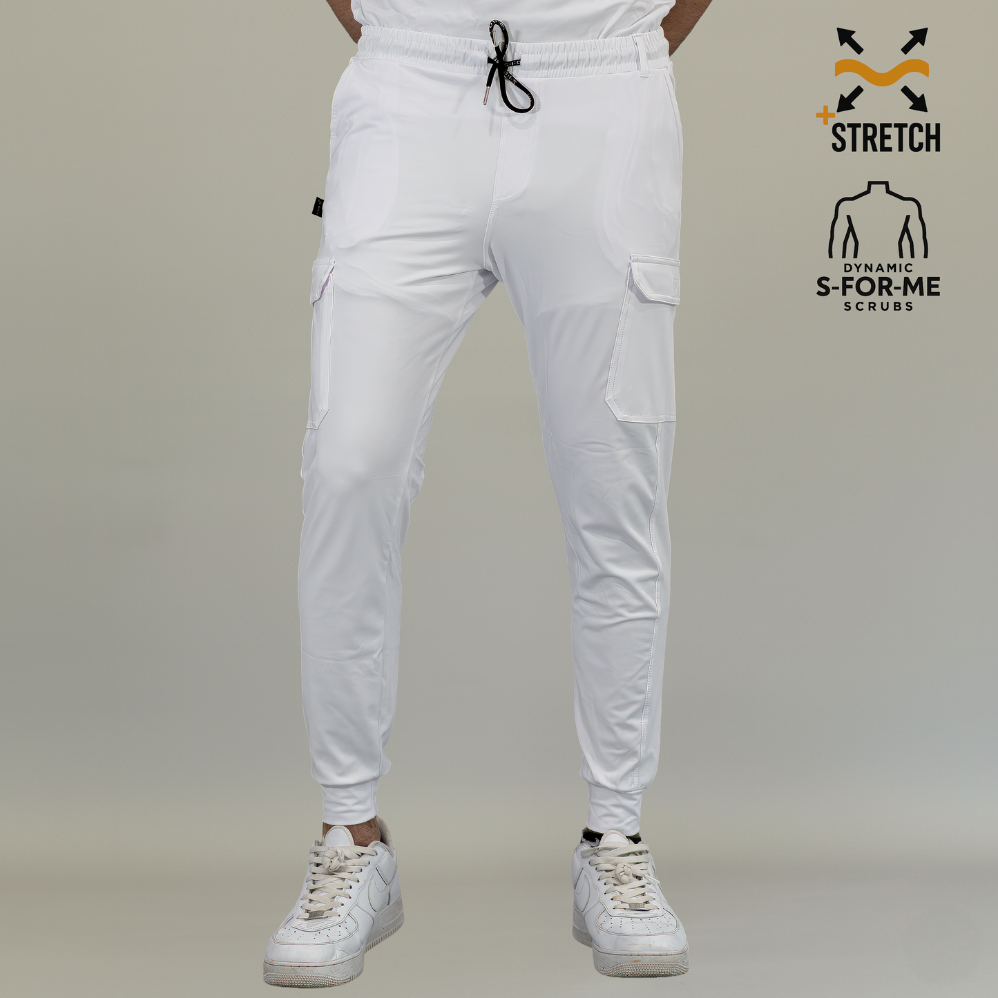 pantalones quirurgicos blancos