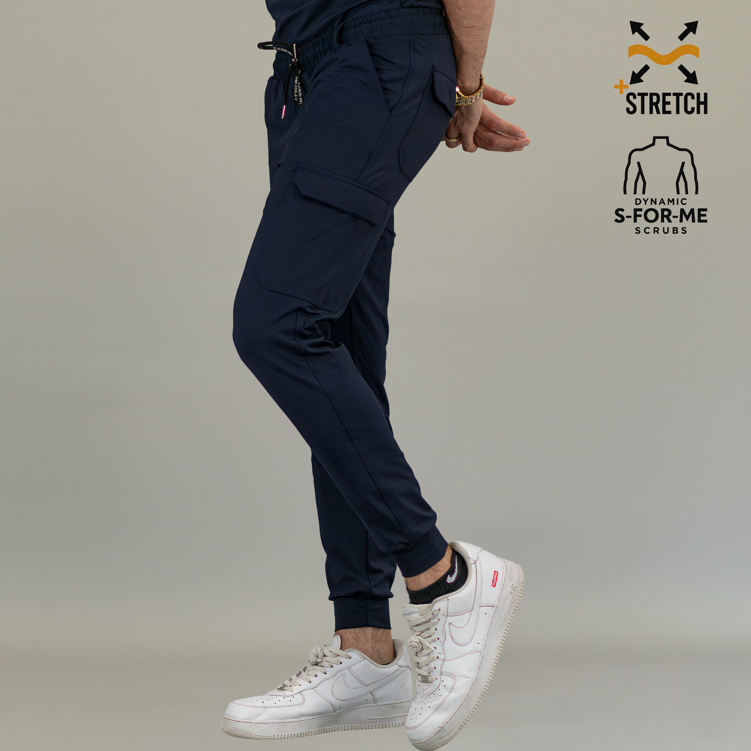 pijama quirúrgica negra