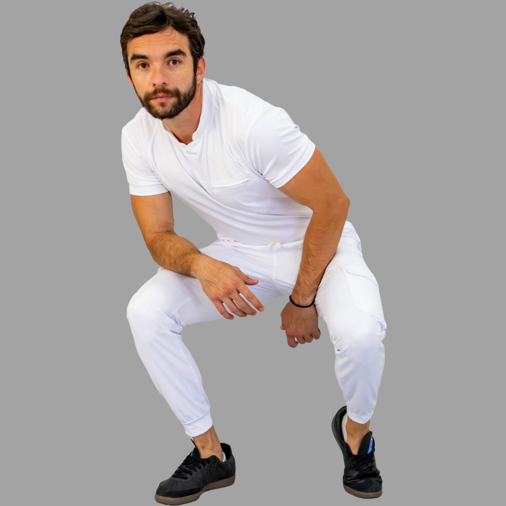 Filipina Quirurgica Hombre Blanca Super stretch (Scrubs Est. 910)
