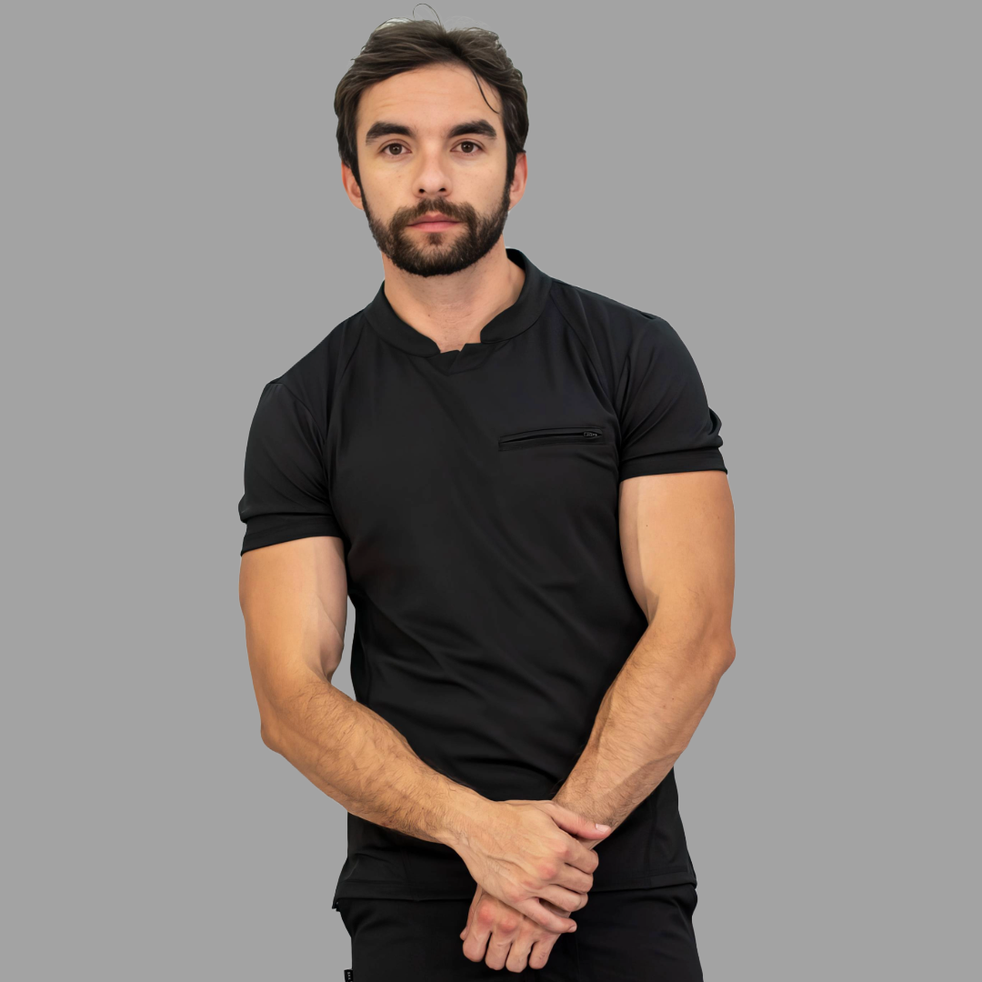 Filipina Quirurgica Negra Hombre, Super stretch, Scrubs Est. 910