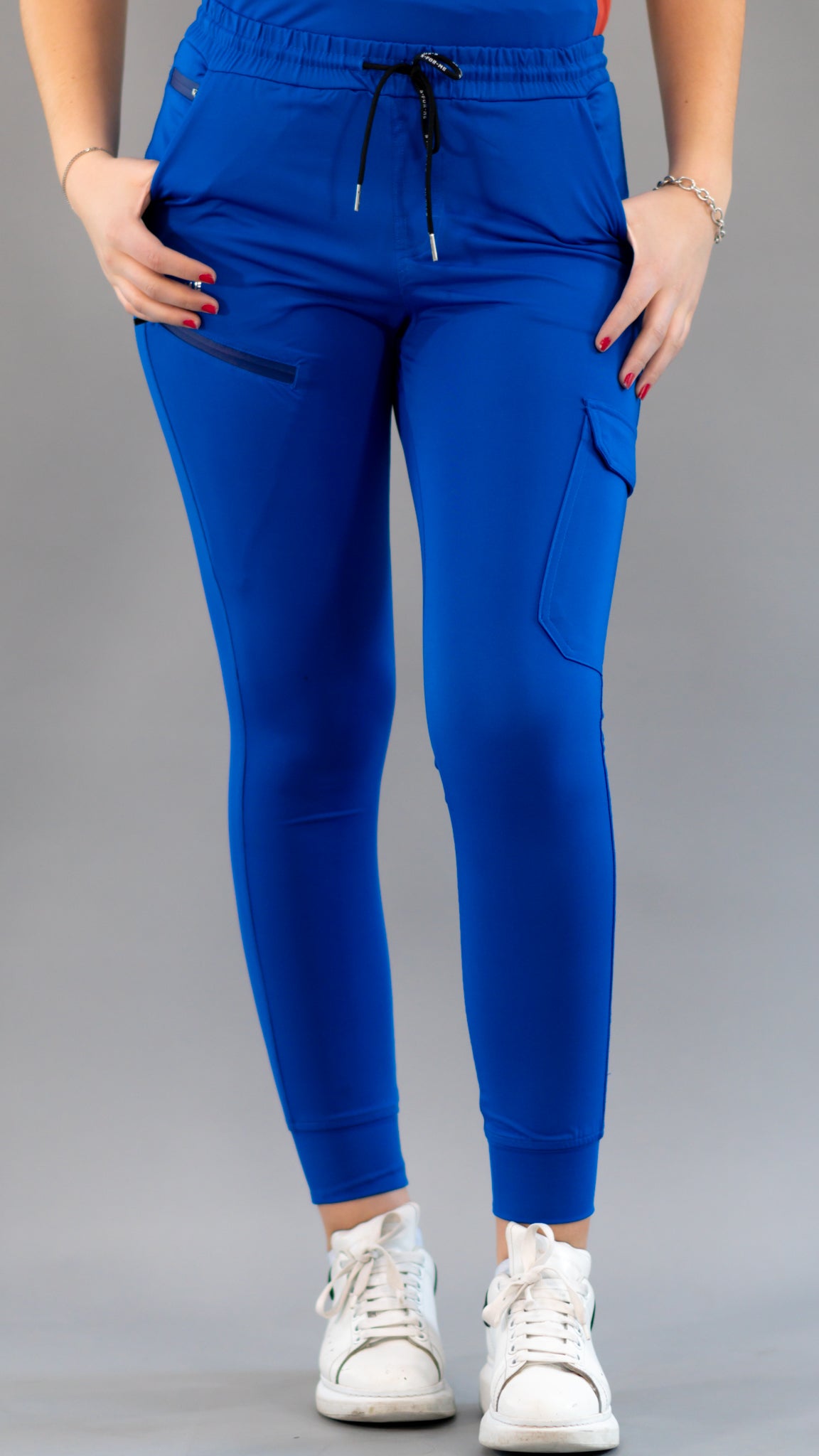 Jogger Unisex Quirúrgico Super Stretch Azul Rey, Scrubs 905