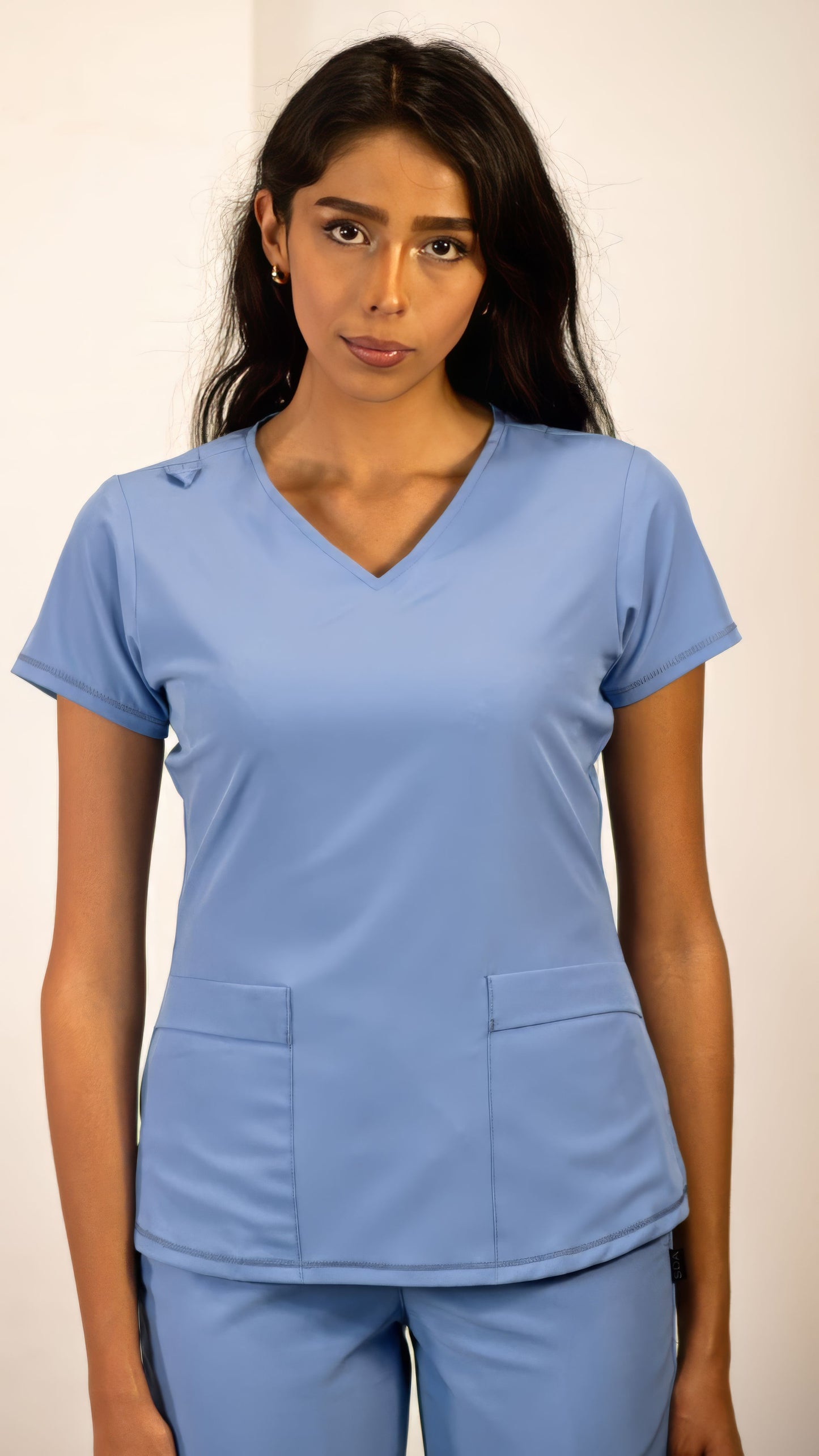 Filipina Quirúrgica Azul Francia Mujer F.W, Scrubs 600 (Uniformes Medicos)