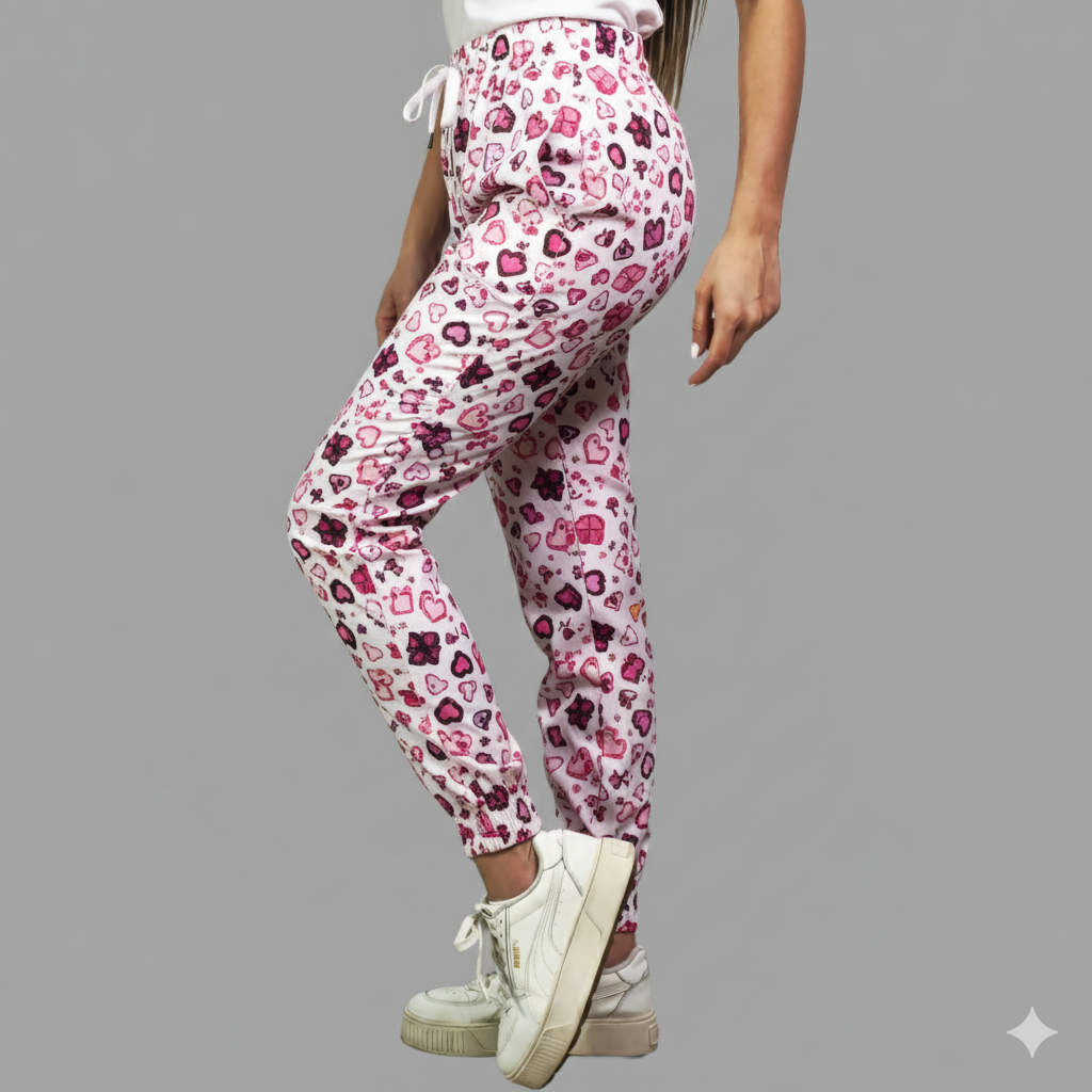 Jogger de Scrubs 2 bolsas LOVE mujer F.W