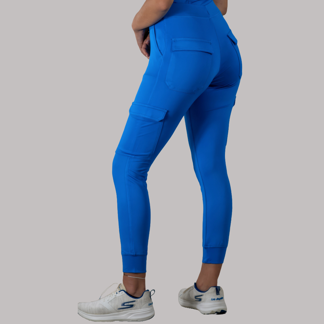 Jogger Quirurgico 901 Turquesa Mujer Super Stretch