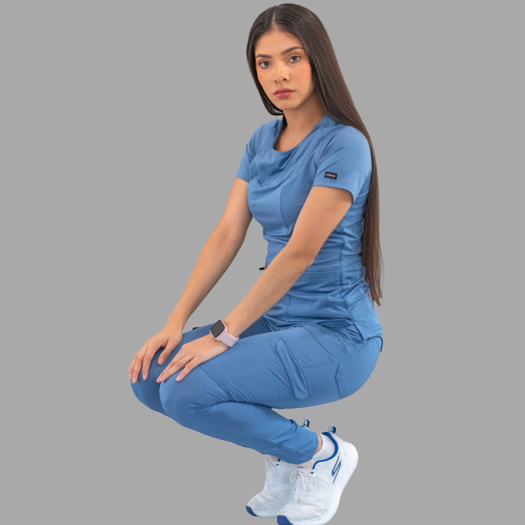 Filipina Quirúrgica, Scrubs Super Stretch Mujer 901 Cornflower