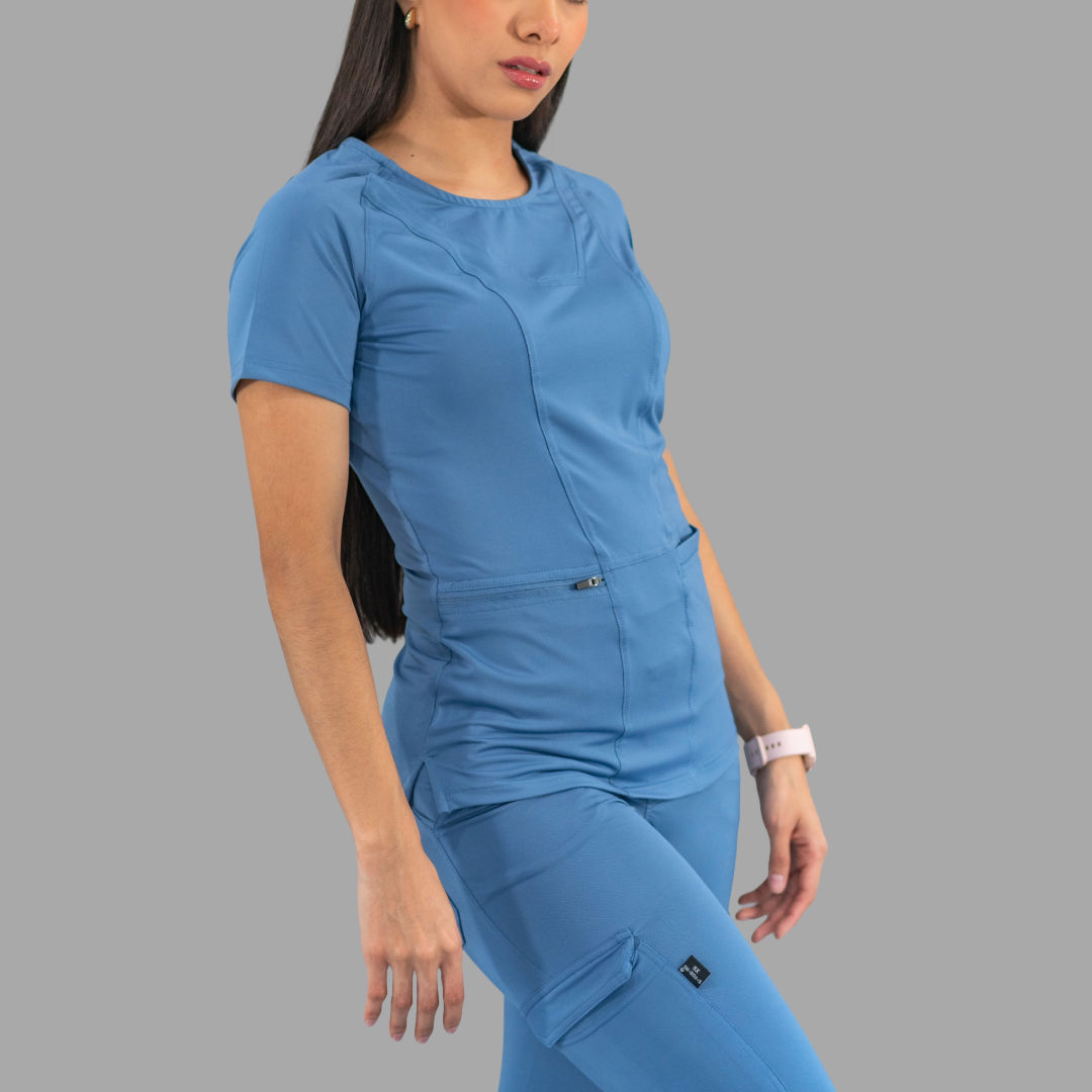 Filipina Quirúrgica, Scrubs Super Stretch Mujer 901 Cornflower