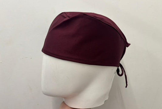 Gorro Quirúrgico Unisex Vino Super Stretch