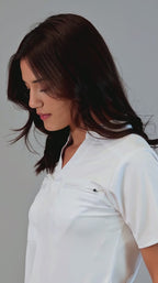 Women's White Scrub Jogger Pants | Butter-Soft | Style 511