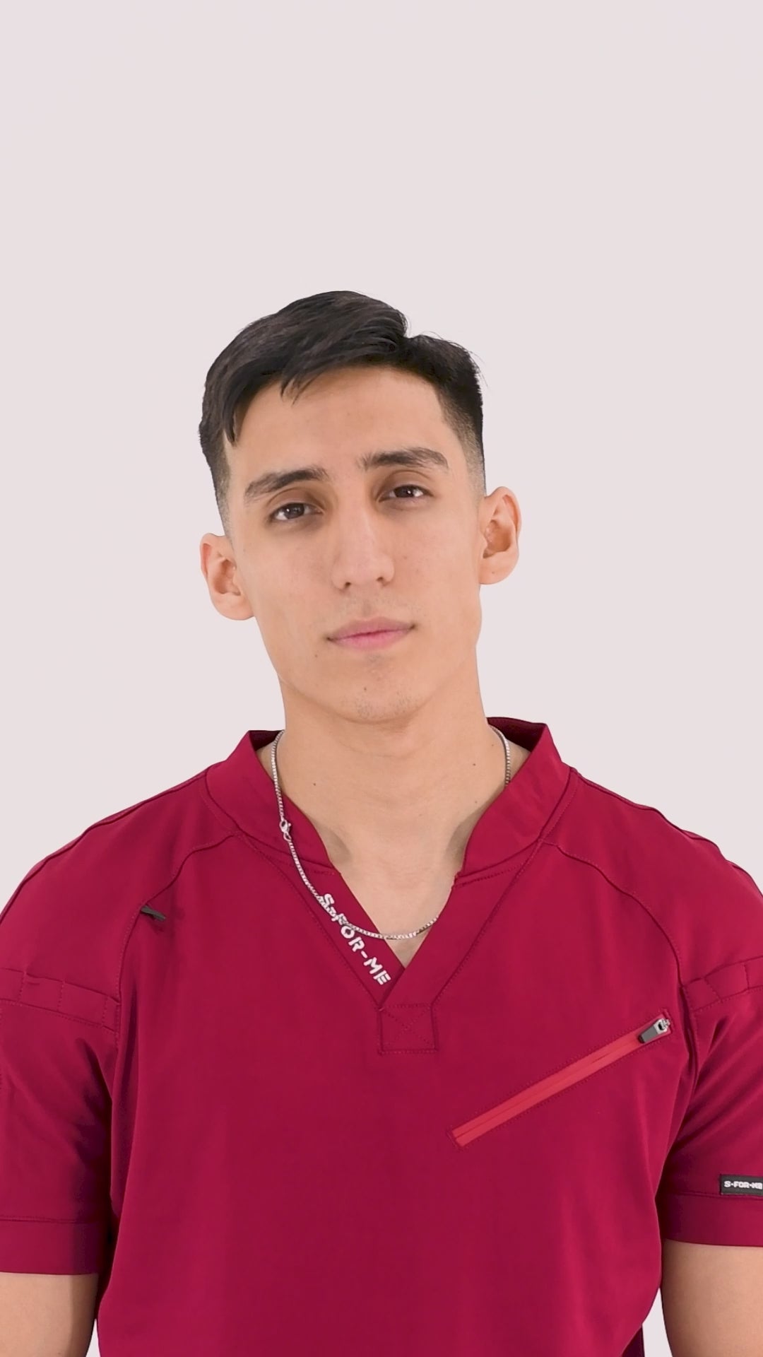Filipina Quirúrgica Super Stretch Vino Hombre, Scrubs 905