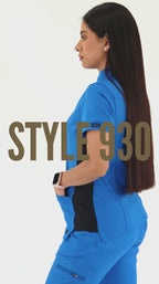Pantalón Médico Quirúrgico para Mujer Color Azul Rey Superstretch