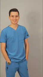 Pantalon Hombre 530 Quirúrgico Azul Marino Relaxe, Scrubs 530